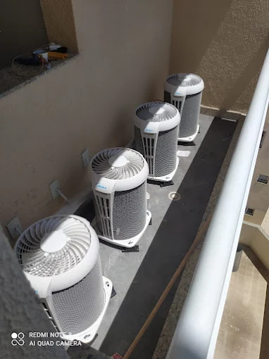 Instalação de condensadoras de ar condicionado