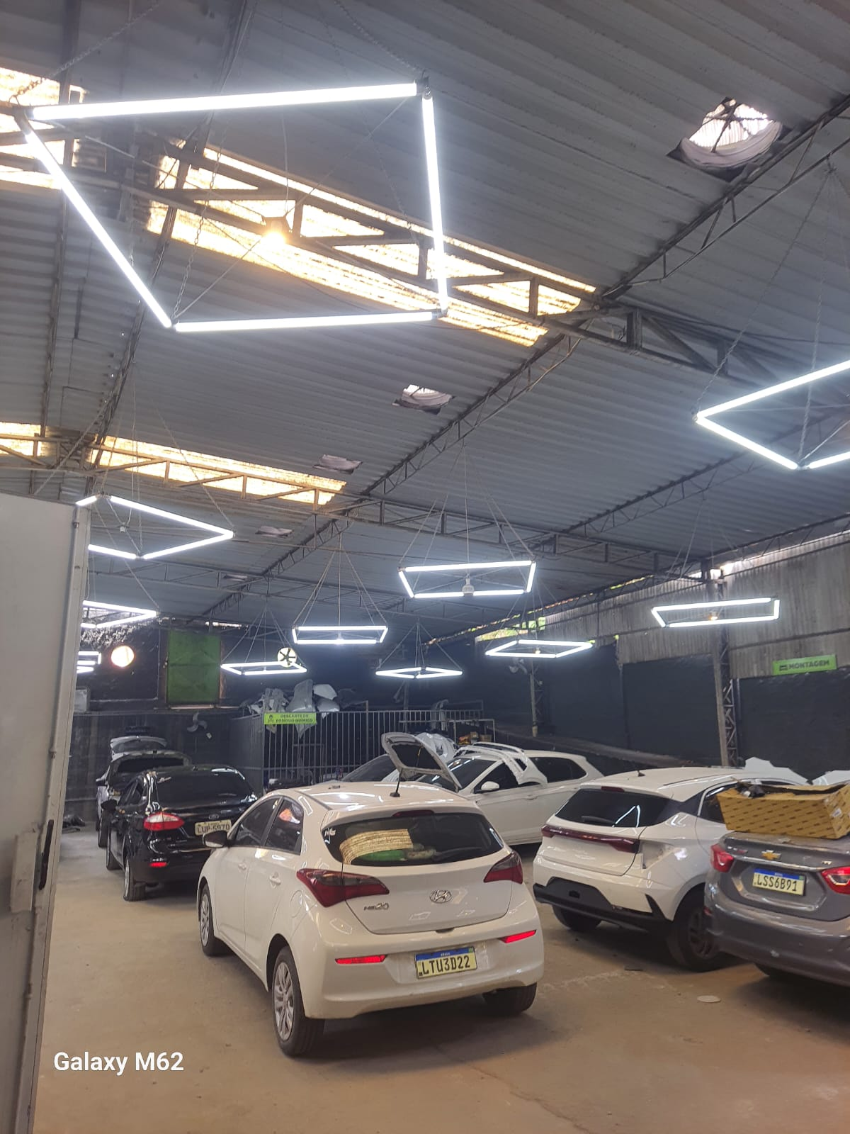 Iluminação de garagem com LED