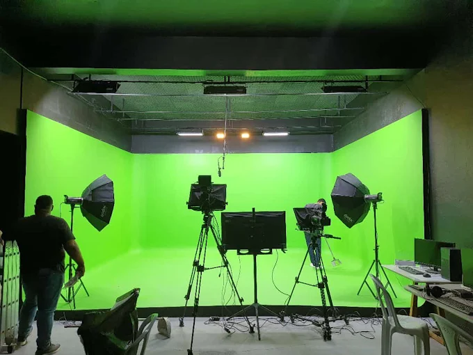 Iluminação de estúdio chroma key