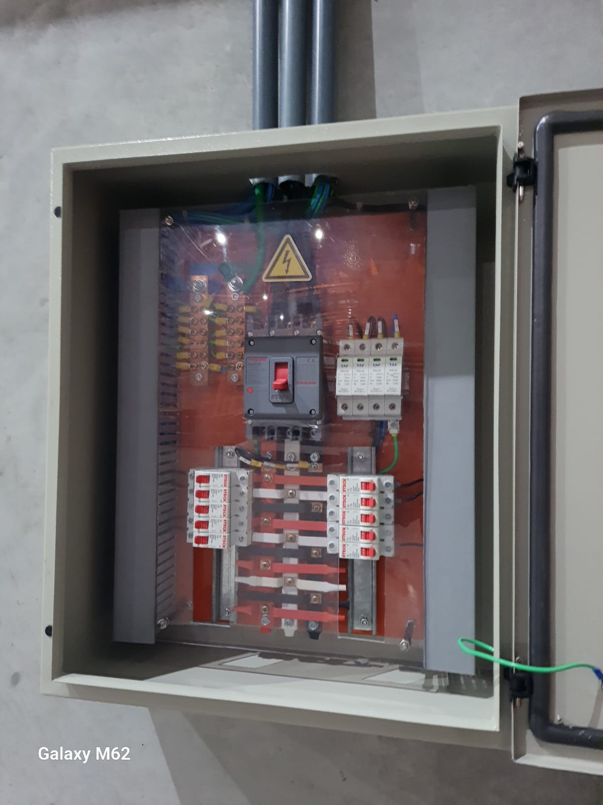 Comando elétrico industrial